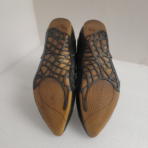 Vintage Alexander McQueen X Puma RARE Zipper Sneaker Pointed Toe Loafer Size 6 - Picture 6 of 10